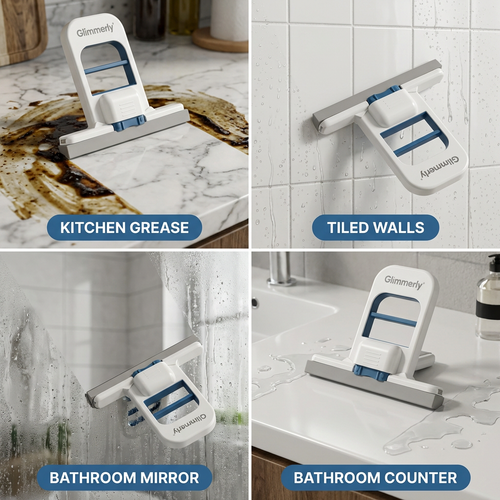 Elynethra™All-Purpose Squeegee – Effortless Streak-Free Cleaning for Kitchen, Bathroom & Windows